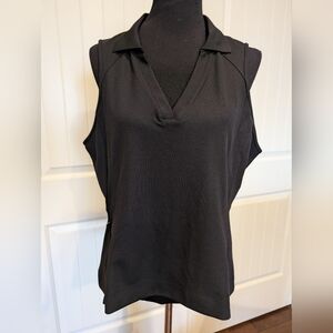 Athleta Black Sleeveless Top